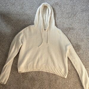 SO Cream Hooded Sweater